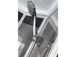 Sanotechnik Komplettduschkabine Trend 1 Chrom-Optik 210 cm x 90 cm