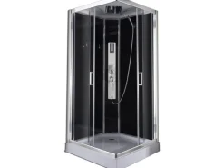 Sanotechnik Komplettduschkabine Trend 2 Chrom-Optik 210 cm x 90 cm