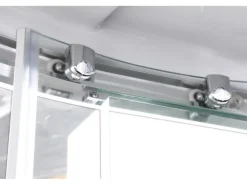 Sanotechnik Komplettduschkabine Trend 2 Chrom-Optik 210 cm x 90 cm