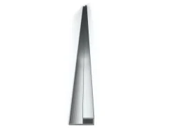 Sanowall Abschlussprofil Silber Matt