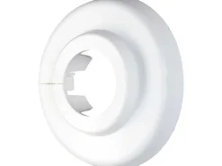 Scharnierrosette Ø 18 mm Weiß 10 Stück