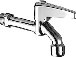 Schell Auslaufventil mit Hebelgriff und Luftsprudler 12,5 mm (1/2") Chrom