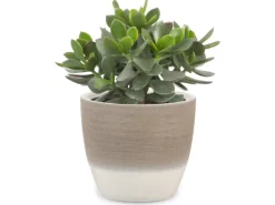 Scheurich Übertopf 950 Ø 16 cm Espresso Cream