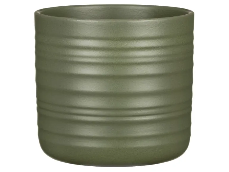 Scheurich Übertopf Cottage 850 Ø 14 cm x 12,8 cm Waldgrün