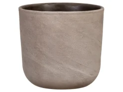 Scheurich Übertopf La Natura 981 Ø 24 cm x 21,9 cm Travertino