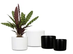 Scheurich Übertopf Monaco 631 Ø 27 cm x 25,8 cm Night Black