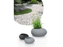 Scheurich Pflanzgefäß Flow 73 cm x 58 cmStony Grey