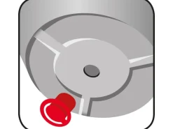 Scheurich Pflanzgefäß Wave Globe Ø 30 cm Schwarz-Granit