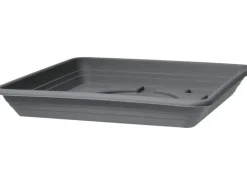 Scheurich Untersetzer Lara 48,2 cm x 48,2 cm Metallic Grey