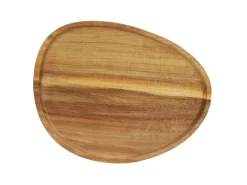 Schöner Wohnen Akazien-Tablett Abeba Braun