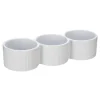 Schöner Wohnen Dipschale Refia 0,15 l Weiß 3 Fächer