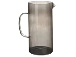 Schöner Wohnen Glaskaraffe Karina 1,7 l Rauchgrau