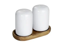 Schöner Wohnen Salz- & Pfefferstreuer Refia 75 ml Weiß 2 Stück