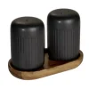 Schöner Wohnen Salz- & Pfefferstreuer Refia 75 ml Schwarz 2 Stück