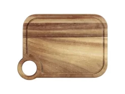 Schöner Wohnen Schneidebrett Acun M Akazie Braun