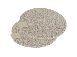Schöner Wohnen Topfuntersetzer-Set Svea Ø 20 cm Beige 2 Stück