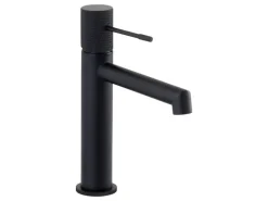 Schöner Wohnen Waschtischarmatur Kadia Auslaufhöhe 12,1 cm Mattschwarz