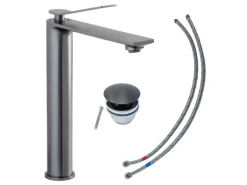 Schöner Wohnen Waschtischarmatur Viola Auslaufhöhe 24 cm Industrial