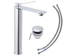 Schöner Wohnen Waschtischarmatur Viola Auslaufhöhe 24 cm Chrom