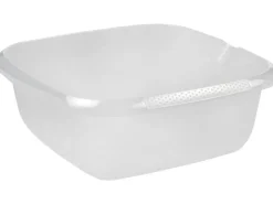 Schüssel Björk Eckig 34 cm x 34 cm Transparent