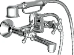 Schütte Badewannenarmatur Elk mit Garnitur Chrom