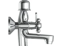 Schütte Badewannenarmatur Elk mit Garnitur Chrom