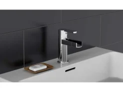 Schütte Design-Waschtischarmatur Niagara mit Schwallauslauf Chrom