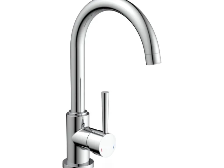 Schütte Küchenarmatur Cornwall mit hohem Auslauf Verchromt