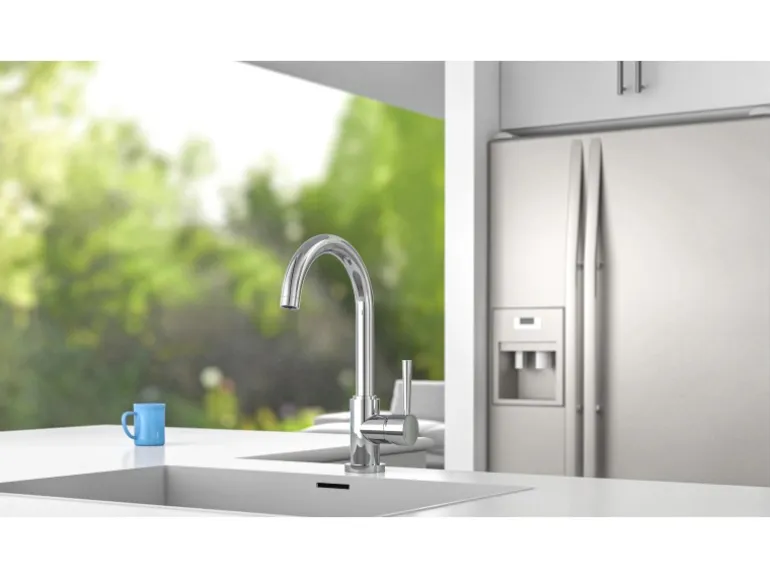 Schütte Küchenarmatur Cornwall mit hohem Auslauf Verchromt