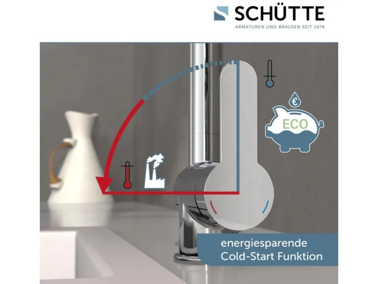 Schütte Küchenarmatur Rio Chrom