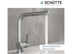 Schütte Küchenarmatur Rio Chrom