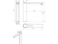 Schütte Küchenarmatur Vita Verchromt