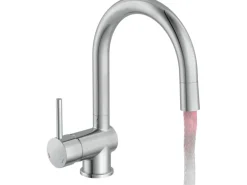 Schütte LED-Spültischarmatur Stella Chrom