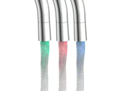 Schütte LED-Spültischarmatur Stella Chrom