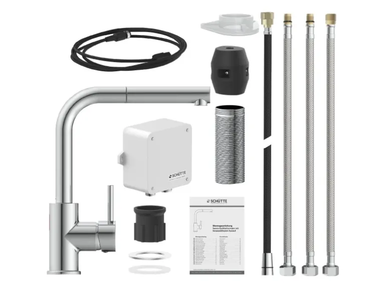 Schütte Sensor-Spültischarmatur Vital mit Herausziehbarem Auslauf Chrom