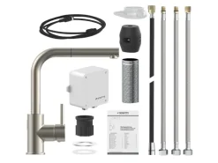 Schütte Sensor-Spültischarmatur Vital mit Herausziehbarem Auslauf Edelstahl