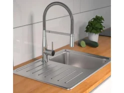 Schütte Spiralfeder-Küchenarmatur New York Verchromt