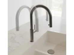 Schütte Spültischarmatur Blackpool Herausziehbarer Auslauf Graphit Matt