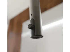 Schütte Spültischarmatur Blackpool Herausziehbarer Auslauf Graphit Matt