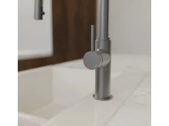 Schütte Spültischarmatur Blackpool Herausziehbarer Auslauf Graphit Matt