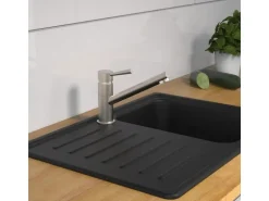 Schütte Spültischarmatur Cornwall Edelstahloptik