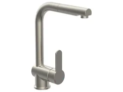 Schütte Spültischarmatur mit Herausziehbarem Auslauf London Edelstahloptik