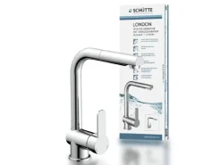 Schütte Spültischarmatur mit Herausziehbarem Auslauf London Chrom