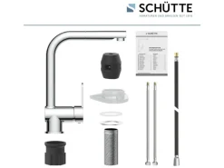 Schütte Spültischarmatur mit Herausziehbarem Auslauf London Chrom