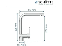 Schütte Spültischarmatur Rio Chrom