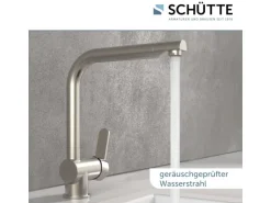 Schütte Spültischarmatur Rio Edelstahloptik