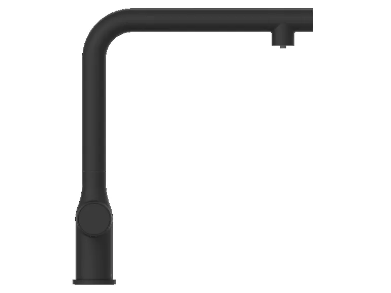 Schütte Sprudelwasser-Spültischarmatur-Set Aquastar Premium Schwarz Matt