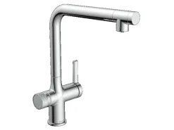 Schütte Sprudelwasser-Spültischarmatur-Set Aquastar Premium Chrom