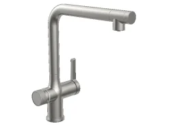 Schütte Sprudelwasser-Spültischarmatur-Set Aquastar Premium Edelstahloptik