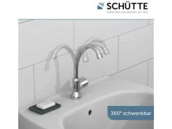 Schütte Stand-Schwenkventil Carneo Chrom